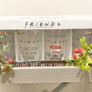 FRIENDS the TV Series 16 Oz set of 4 glasses